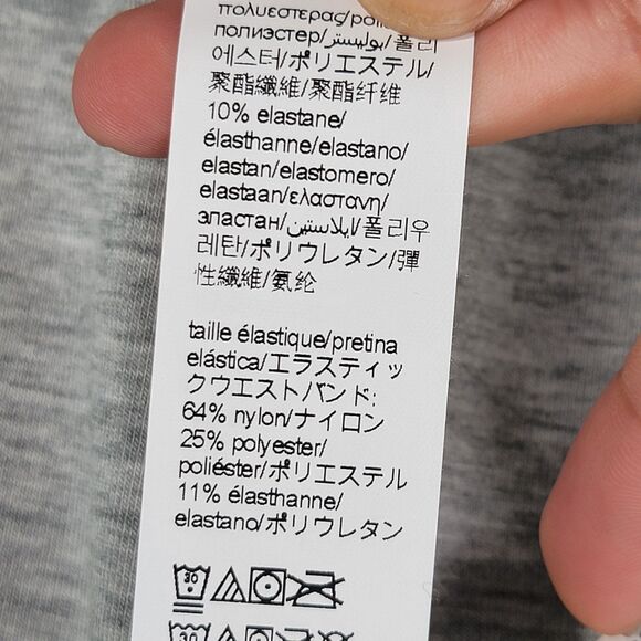 Calvin Klein Gray Heather Embossed Icon Lounge Sleep Pants Women's Size XL - Picture 4 of 10